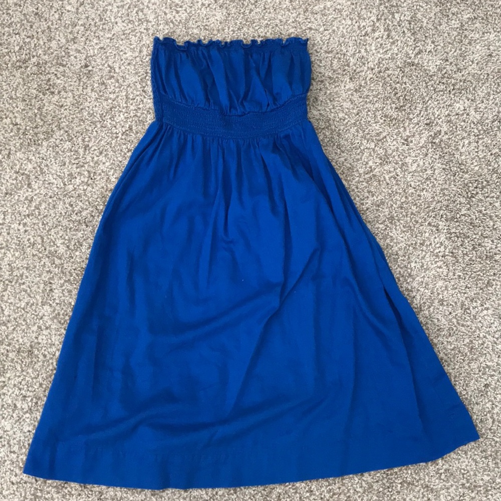 Free People strapless dress
